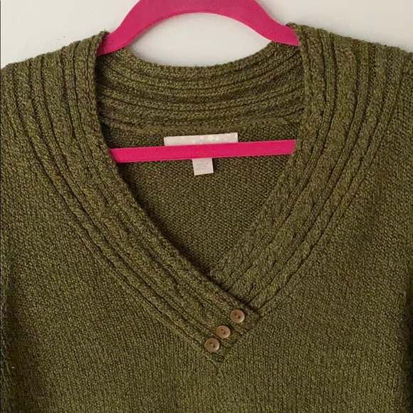 Carolyn Taylor Knit V-Neck Sweater - Picture 2 of 8